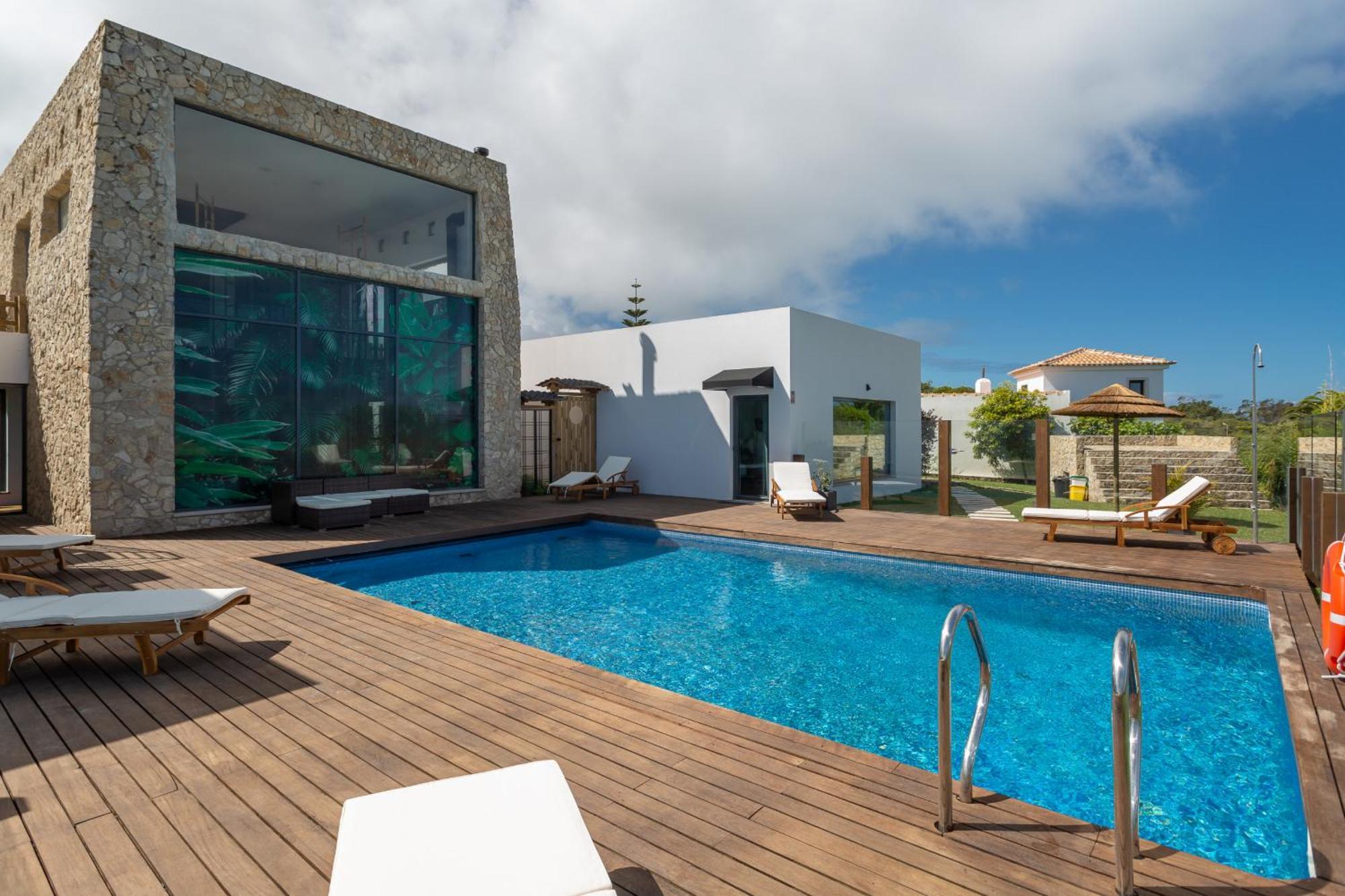 Penedo Escape Sea Suites Colares Bagian luar foto